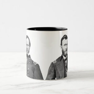 Generals Sherman och lån Två-Tonad Mugg