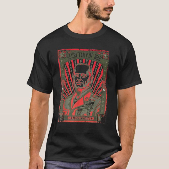 Generalsekreterare för brottmål Mattis Funny Tshir T Shirt (Framsida)