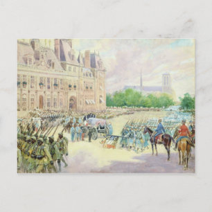 Generalsekreterare Joseph Gallieni 1916 Vykort