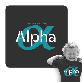 Generation ALPHA 2010-2024 | Baby T-Shirt | DP7Art