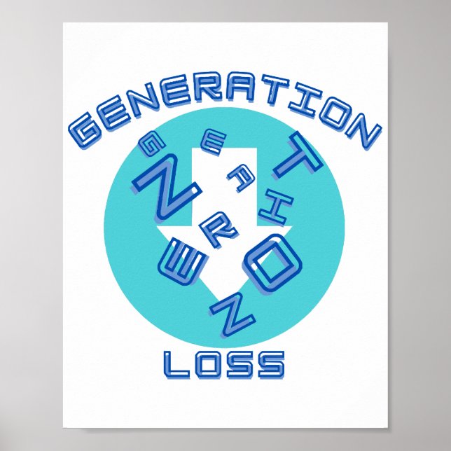Generation förlust poster (Framsidan)