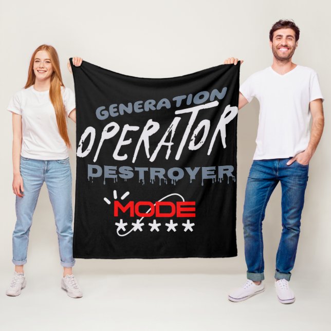 Generation Operator Destroyer Mode Fleecefilt (På plats)