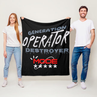 Generation Operator Destructor-läge Fleecefilt