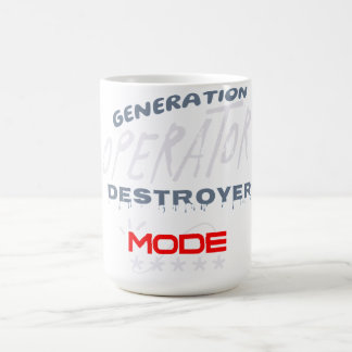 Generation Operator Destructor-läge Kaffemugg