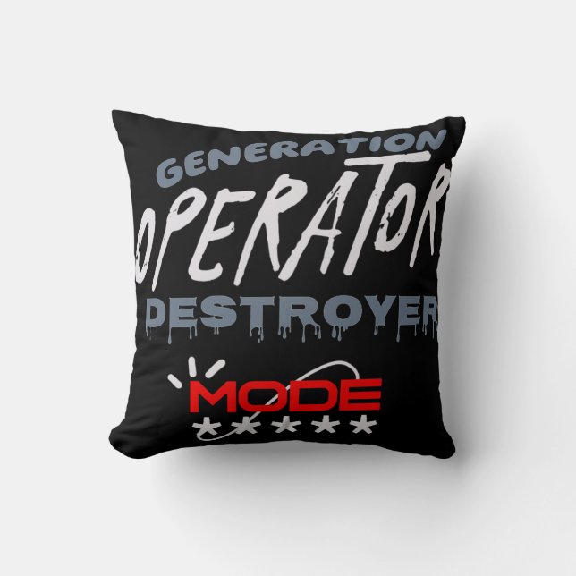 Generation Operator Destructor-läge Kudde (Framsida)