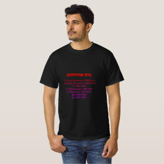 Generation Real T-shirt