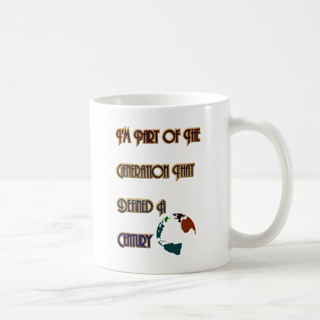 Generation som definierade ett århundrade kaffemugg (Höger)