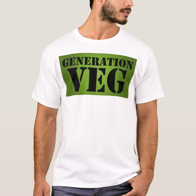 Generation Veg Tee Shirt (Framsida)