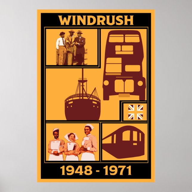 Generation Windrush British History Poster (Framsidan)