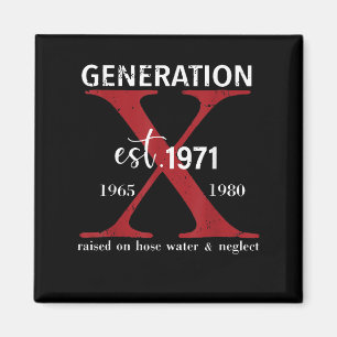 Generation X Est. 1971 framkallad vid Vatten och N Magnet