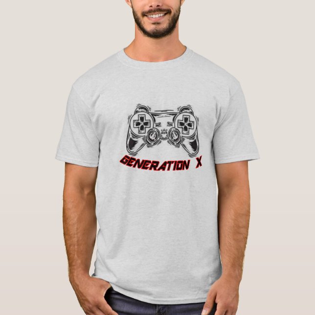 Generation X GAMER T-Shirt (Framsida)