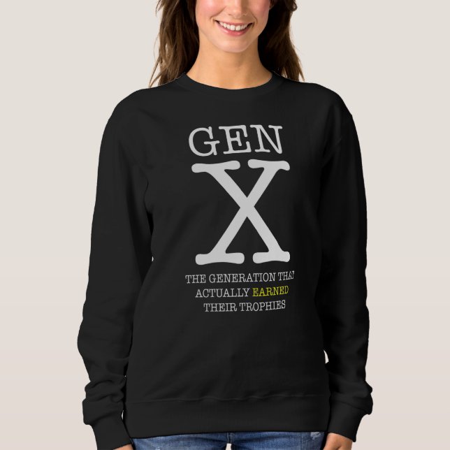 Generation X Inga deltagartroféer T Shirt (Framsida)