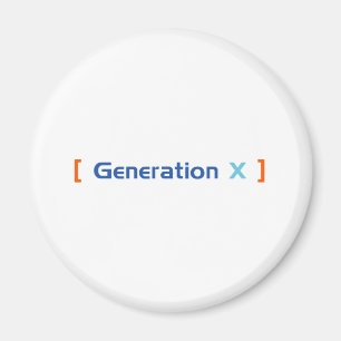 GENERATION X MAGNET