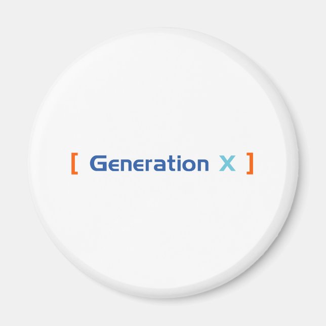 GENERATION X MAGNET (Framsidan)