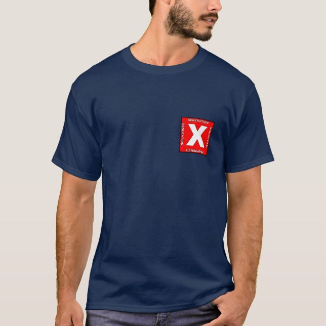 Generation X Manar-Shirt T Shirt (Framsida)