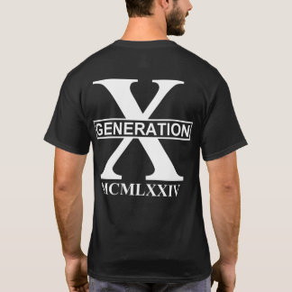 GENERATION X - MCMLXXIV (1974) T SHIRT