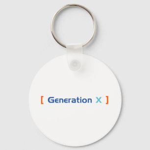 GENERATION X NYCKELRING