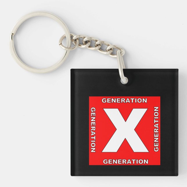 Generation X-Nyckelringen (Framsidan)