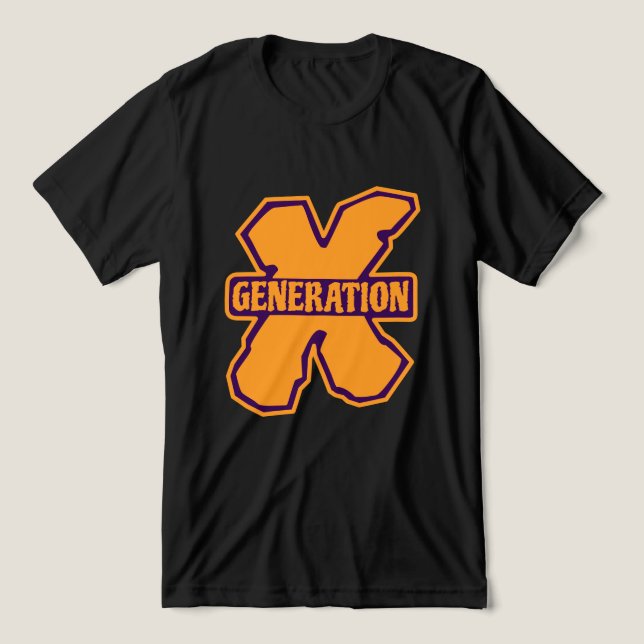 GENERATION X T SHIRT (Design Framsida)