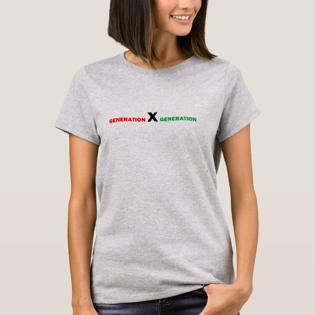 Generation X T-shirt (Framsida)