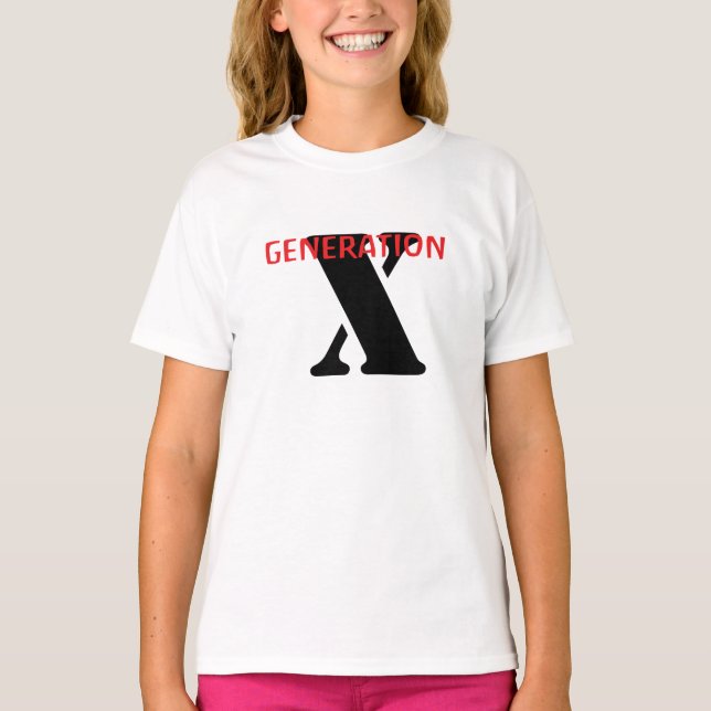 Generation-x T Shirt (Framsida)