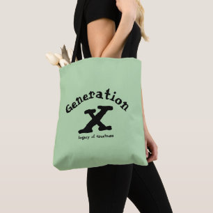 Generation X Tote Tygkasse