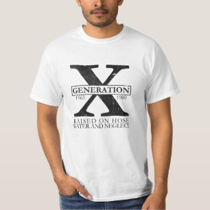 Generation X - Upphöjt på vatten och försummelse T Shirt