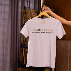 Generation X - Vår musik är bättre än dina T Shirt