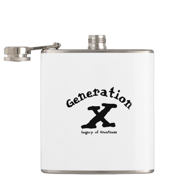 Generation X Vinylförpackad kolv Fickplunta (Öppnad)