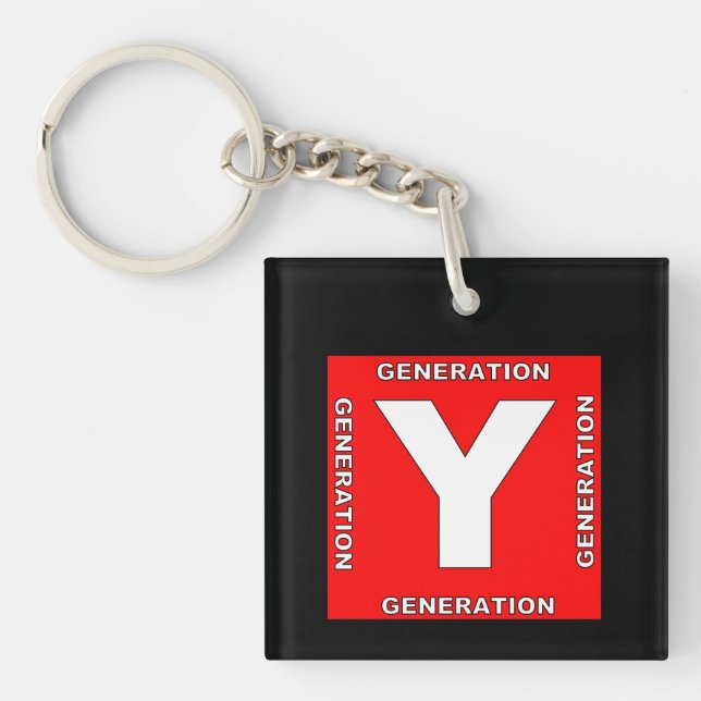 GENERATION Y NYCKELRING (Framsidan)