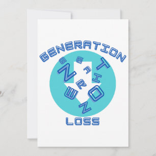 Generationsförlust  inbjudningar