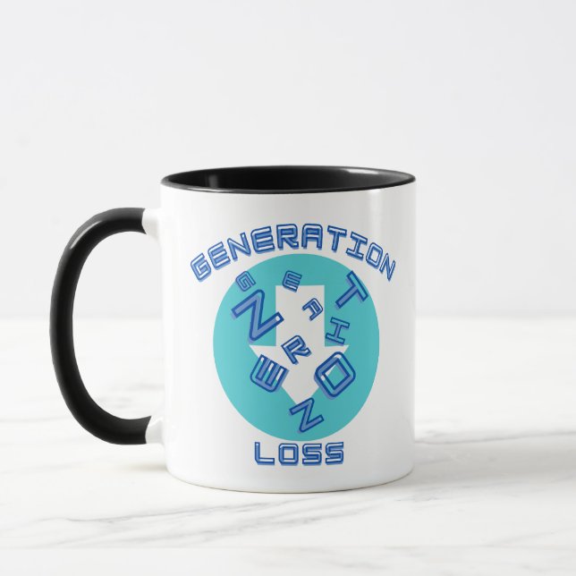 Generationsförlust  mugg (Vänster)