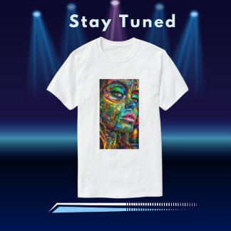 Generativ Innehåll för modern målningsmall för kvi T Shirt
