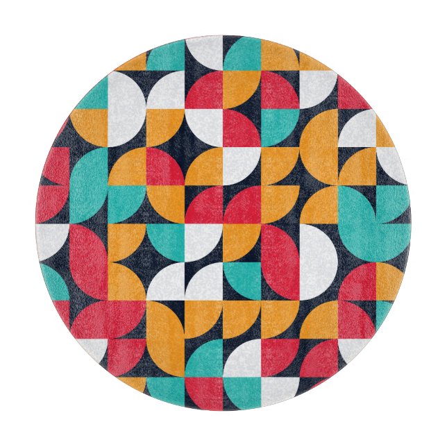 Generativ konst: Färgfull triangel Mönster (Framsidan)