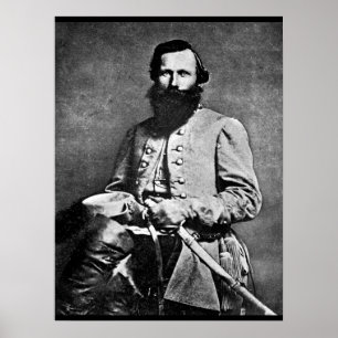 Generator "Jeb" Stuart_War avbildar Poster