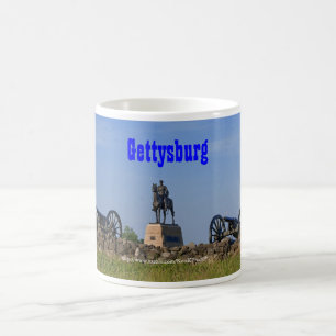 Generator Meade på den Gettysburg muggen Kaffemugg