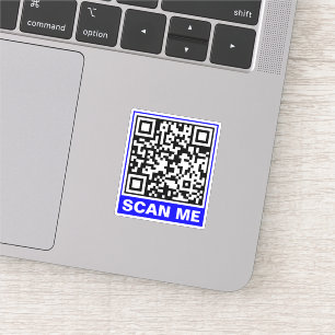 Generera Enkel QR-kod (Skanna Mig) Modern Klistermärken