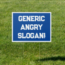 Generic arg slogan!