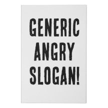 Generic arg slogan!
