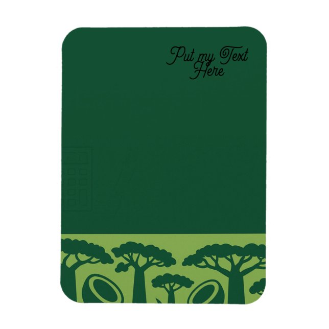 Generic Baobab Coconut Magnet (Vertikal)