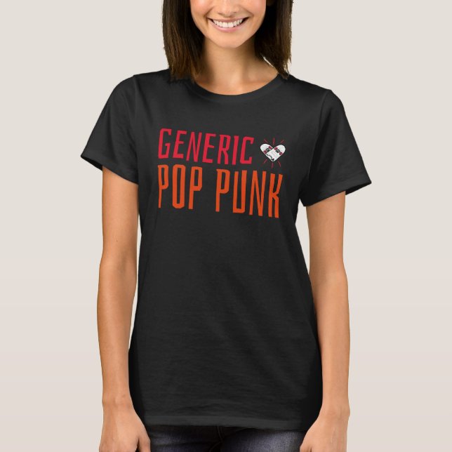 Generic Pop punk T Shirt (Framsida)