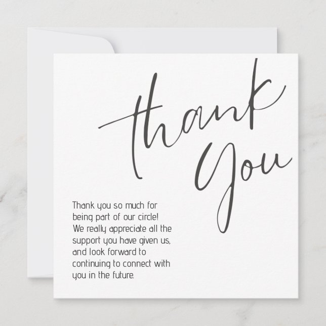 generic thank you note anteckningskort (Framsida)
