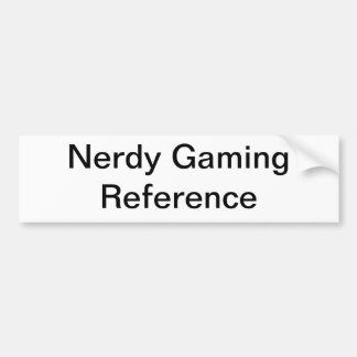 Generisk bildekal för Nerdy Gamer