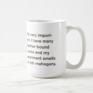 Generisk mycket viktig Comedy™/I förmiddag… Kaffemugg