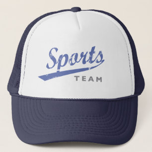 Generisk sportlaghatt truckerkeps