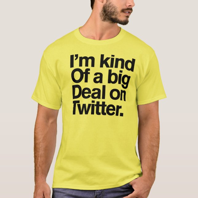Generiska Comedy™/stor överenskommelse på Twitter Tröja (Framsida)
