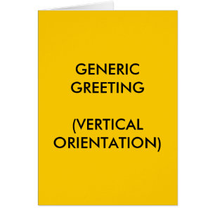 Generiskt Hälsningskort