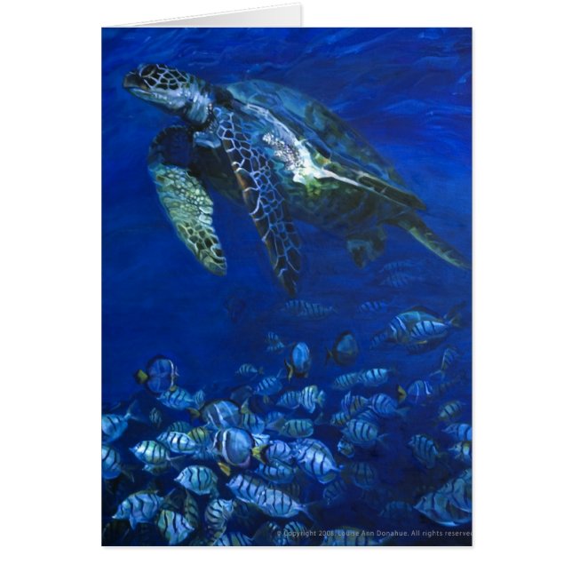 Generösa Manini Hälsningskort (Framsidan)