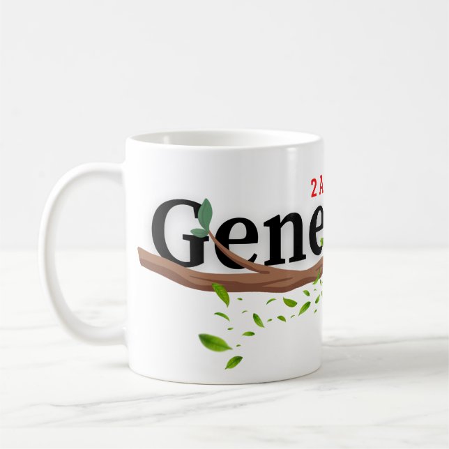 Generositet ( 2 rättsakter 9:7) Mugg&Kopp Kaffemugg (Vänster)