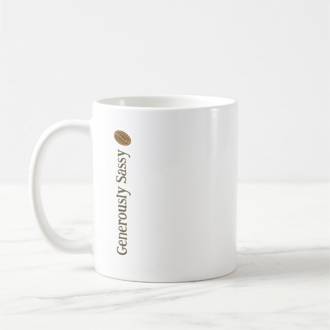Generöst sassig med kaffebönor Författare Romanför Kaffemugg (Vänster)
